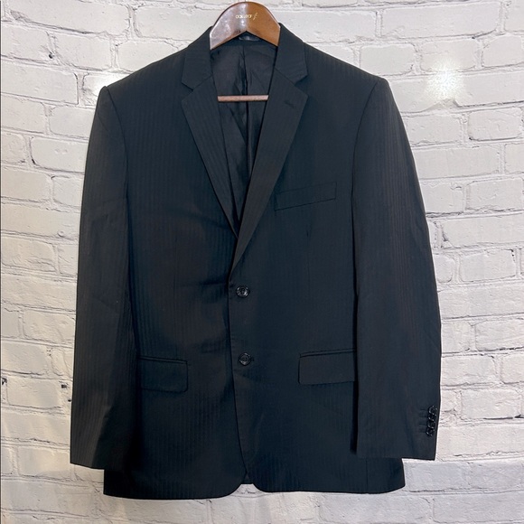 Genevie Uomo Other - Genevie Uomo Black Men’s Suit Jacket Size 40R Excellent Condition